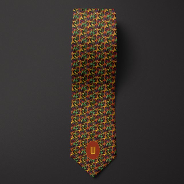Amoeba-like Pop Art Fractal Tie (Creator Uploaded)