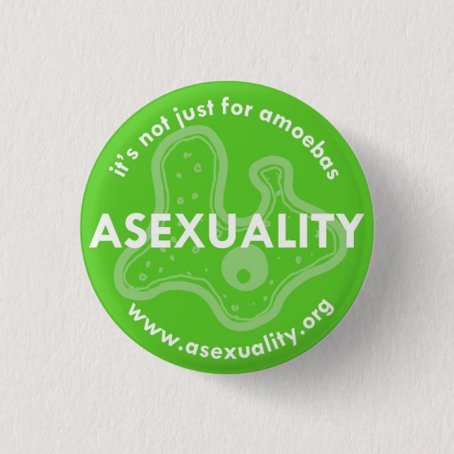 amoebas 3 cm round badge (Front)