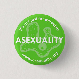amoebas 3 cm round badge