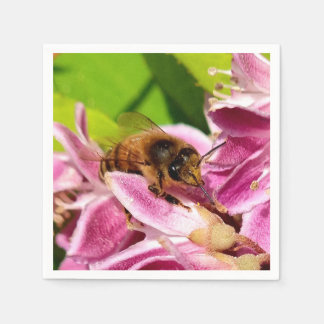 Among the Flowers – Bees & Blooms Napkin