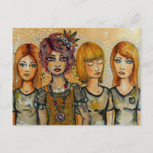 Among the Herd Postcard