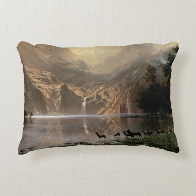 Among the Sierra Nevada Mountains Decorative Cushion (Front)