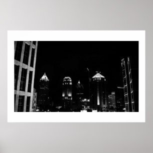 Amongst Lighted Steeples Poster