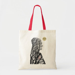 amongst trees tote bag