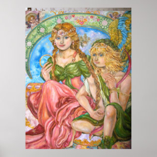 Amor and a princess. poster