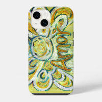 Amor Angel Word Art Custom iPhone Case