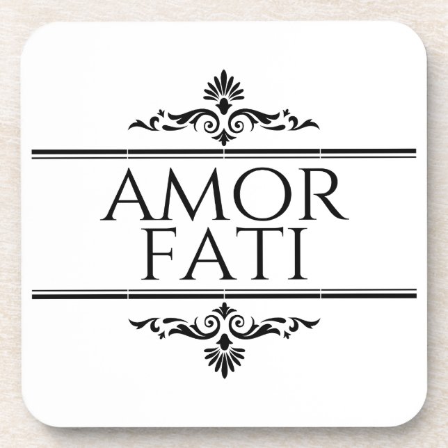 Amor Fati Coaster (Front)