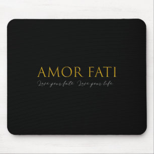 Amor Fati Love Of Fate Stoic Philosophy Latin Quot Mouse Pad