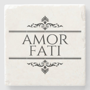 Amor Fati Stone Coaster