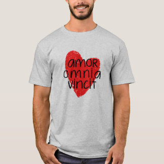 Amor Omnia Vincit (Love Conquers All) T-Shirt