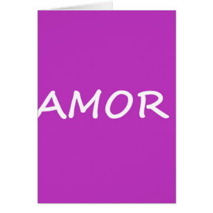 Amor, Spanish Love