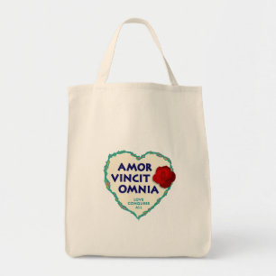 Amor Vincit Omnia Love Tote Bag