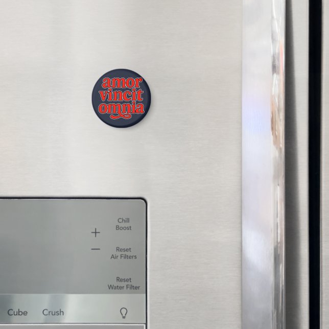 Amor vincit omnia magnet (In Situ (Fridge))