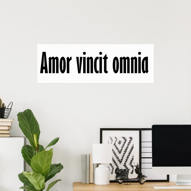 amor vincit omnia poster (Home Office)