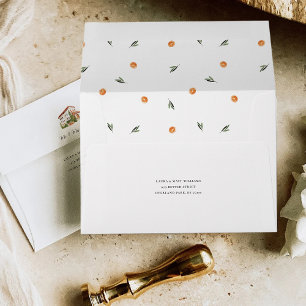 Amore & Aranci   Personalised Envelope