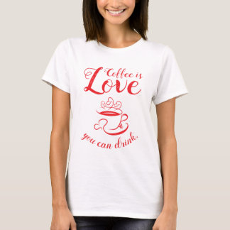Amore Coffee Connoisseur T-shirt