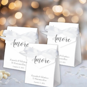 Amore Italian Favour Box