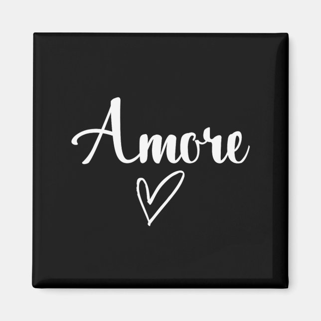 Amore Italian Love Valentines Day  Magnet (Front)