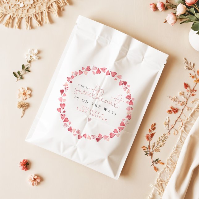 AMORE Little Sweetheart Valentine Day Baby Shower Favour Bags (Creator Uploaded)