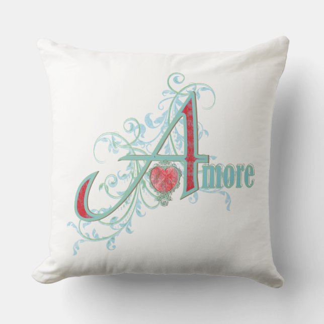 AMORE / Love - Pillow (Front)