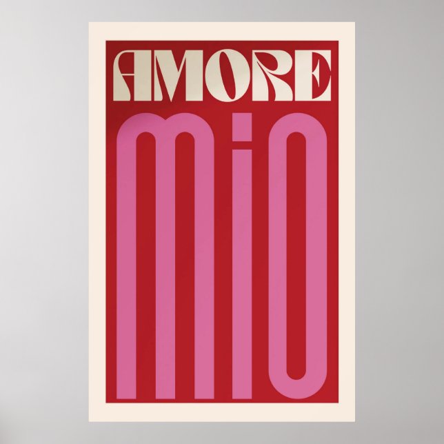 Amore Mio Poster (Front)