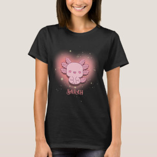 Amorous Ajolote: Hearts in the Eyes T-Shirt
