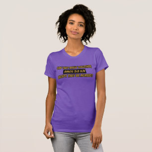 Amos 3:3 KJV Bible Verse Scripture Women's T-Shirt