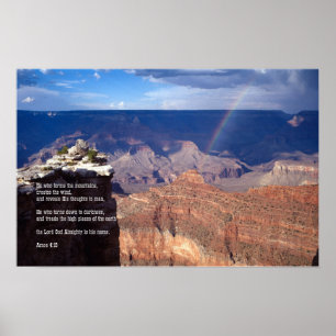 Amos 4:13... POSTER Print