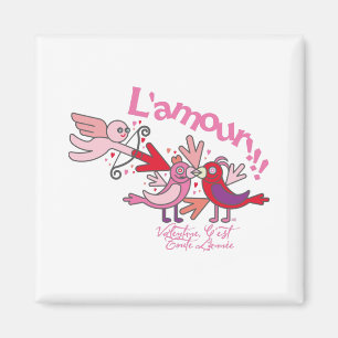 Amour de la Saint-Valentin BY MASANSER Magnet