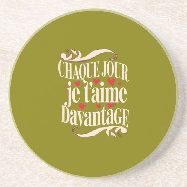 Amour pour Toujours Coaster (Front)