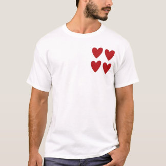 "Amour", T-shirt Blanc