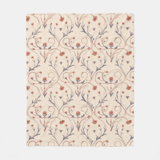 Amour Vine Fleece Blanket
