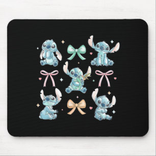 & Scrump Coquette Style Bows Valentine's Day Mouse Pad