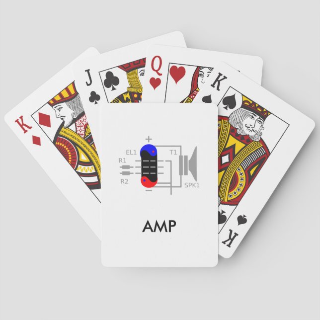 Amp Tube Playing Cards (Back)