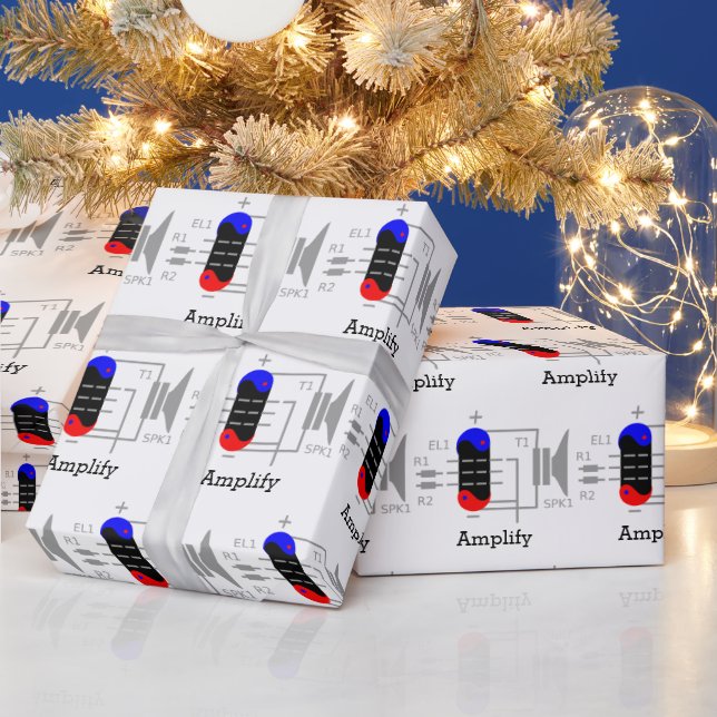 Amp Tube Wrapping Paper (Holidays)