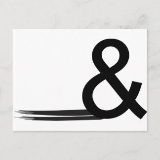 Ampersand1 Postcard