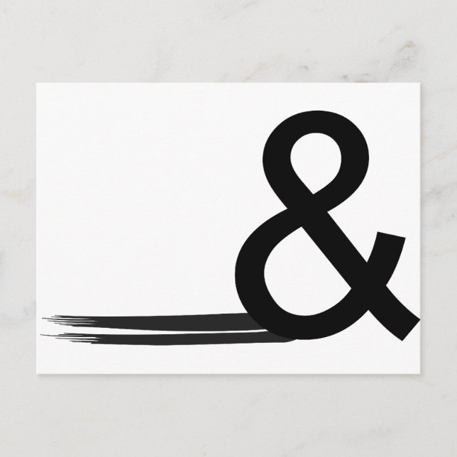 Ampersand1 Postcard (Front)
