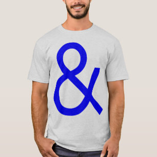 Ampersand - Blue on light T-Shirt