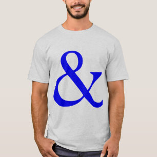 Ampersand - Blue T-Shirt
