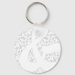 Ampersand Key Ring