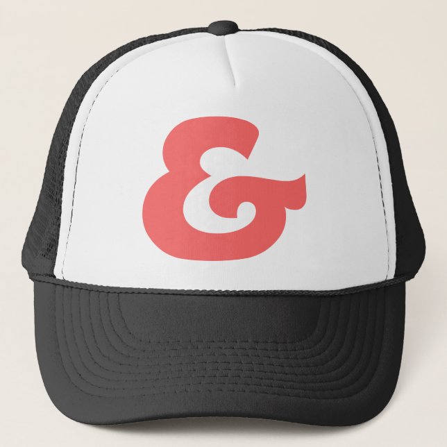 Ampersand Trucker Hat (Front)