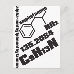 Amphetamine Postcard