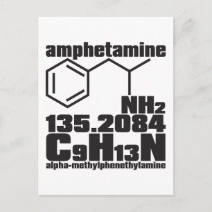 amphetamine postcard