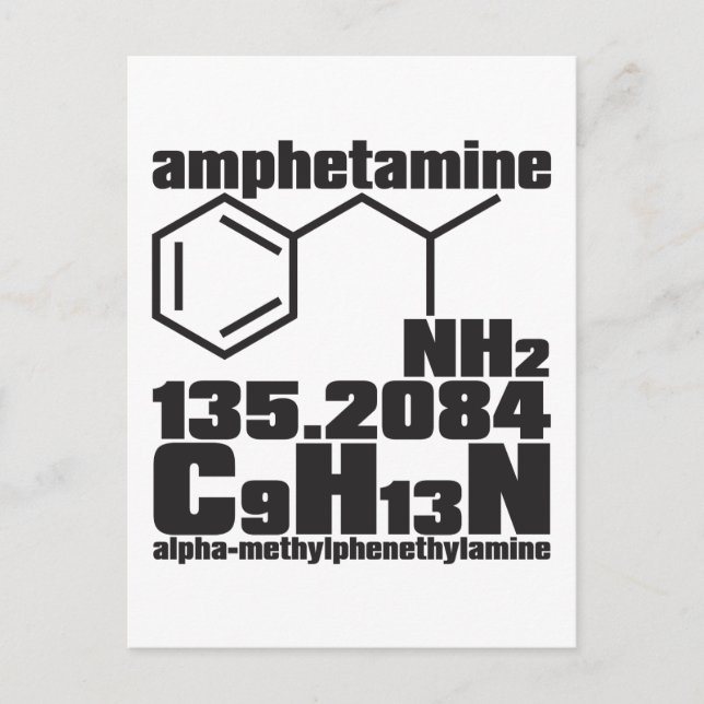 amphetamine postcard (Front)