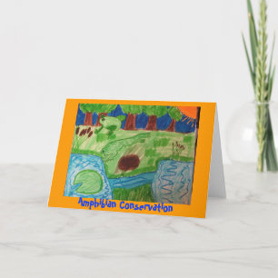 Amphibian Conservation Card