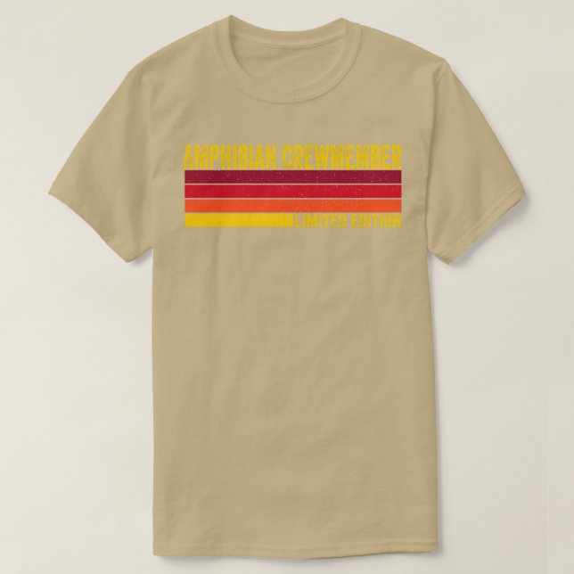 Amphibian Crewmember T-Shirt (Design Front)