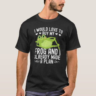 Amphibian Exotic Animal Vertebrate Frog T-Shirt