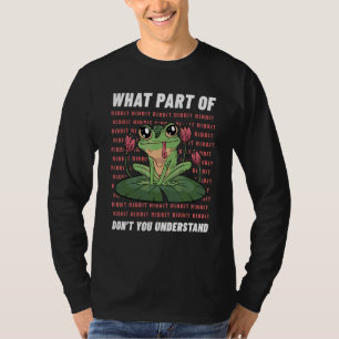 Amphibian Toad Frog Froggy Herpetology Tadpoles 1 T-Shirt