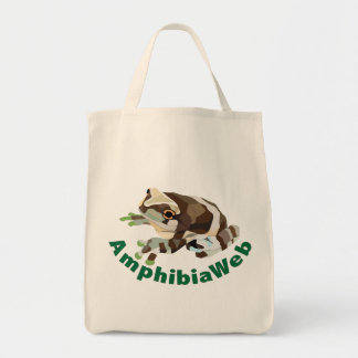 AmphibiaWeb Amazon Milk Frog Canvas Bag