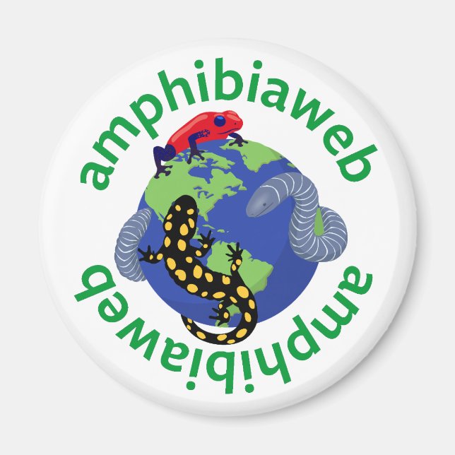 AmphibiaWeb magnet (Front)